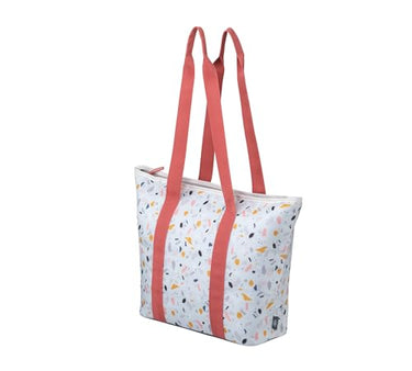 alfi ISO SHOPPER 17 liters, floral, sustainable thermal cooler bag made from recycled PET bottles, insulated shopping bag for shopping, swimming pool, sauna, insulated bag, flexible, washable on sale